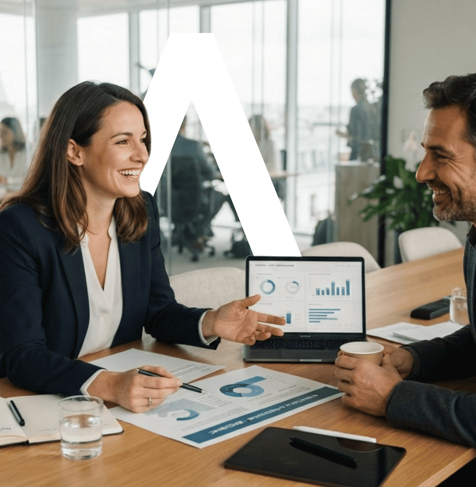 Un facilitateur Walpi en rendez-vous dans une entreprise
